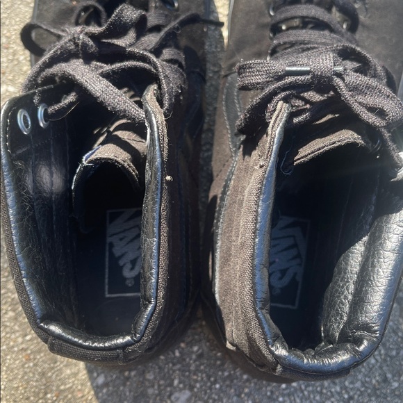 Vans Classic Black High-Tops - Picture 5 of 6